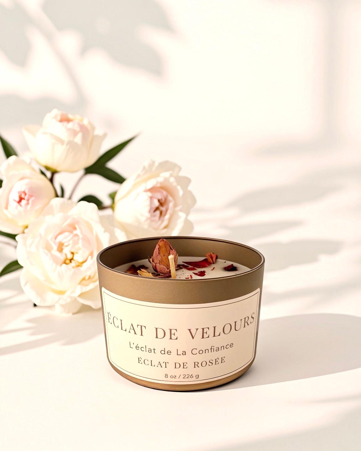ÉCLAT DE VELOURS Luxury Perfumed Soy Candle