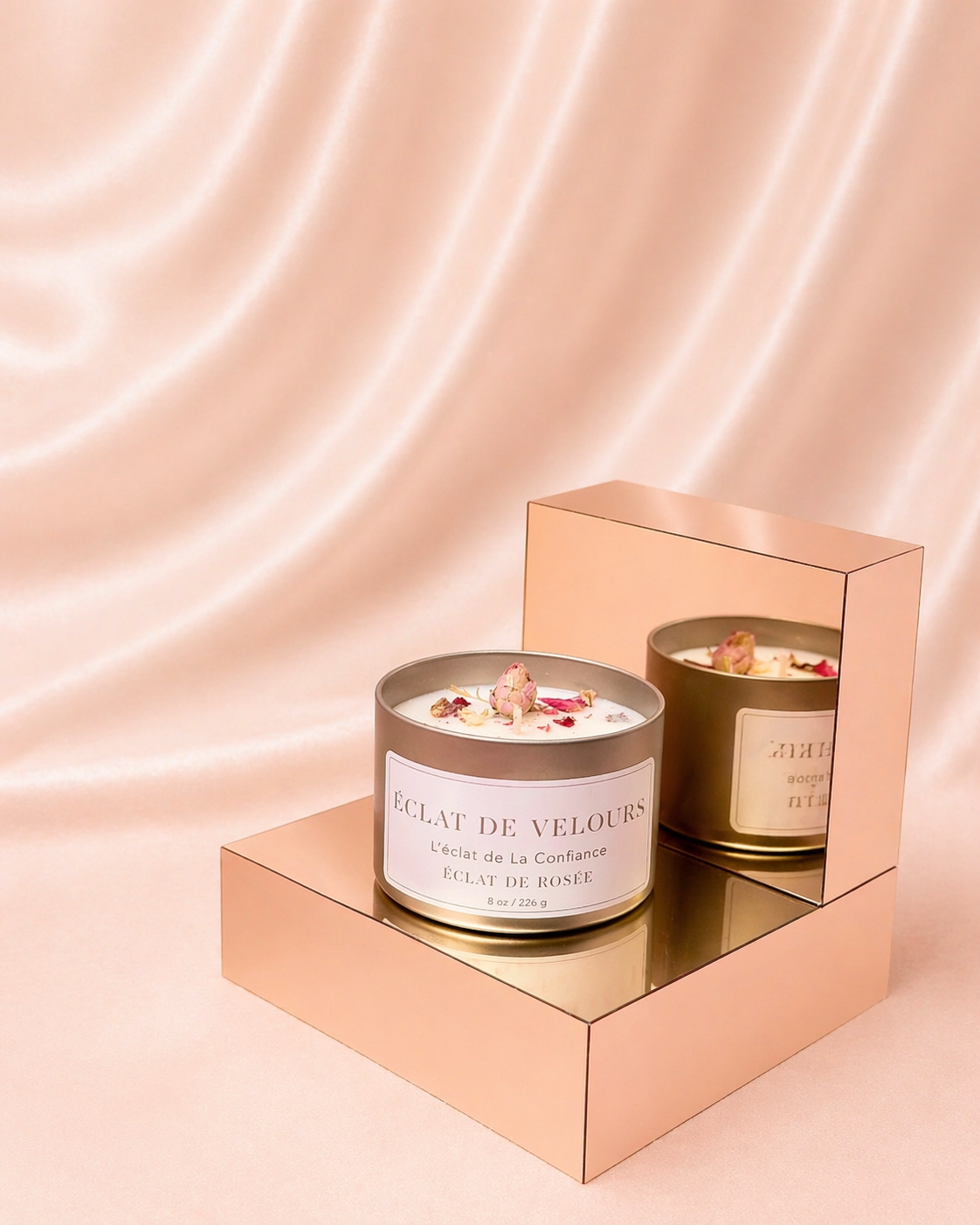 ÉCLAT DE VELOURS 8 oz Natural Soy Wax Candle