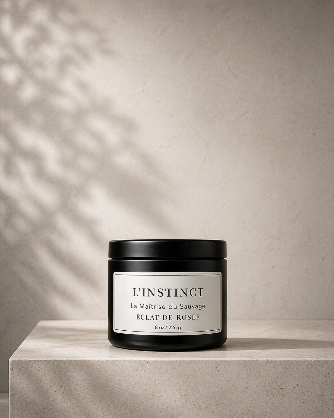 L’INSTINCT 8 oz Natural Soy Wax Candle